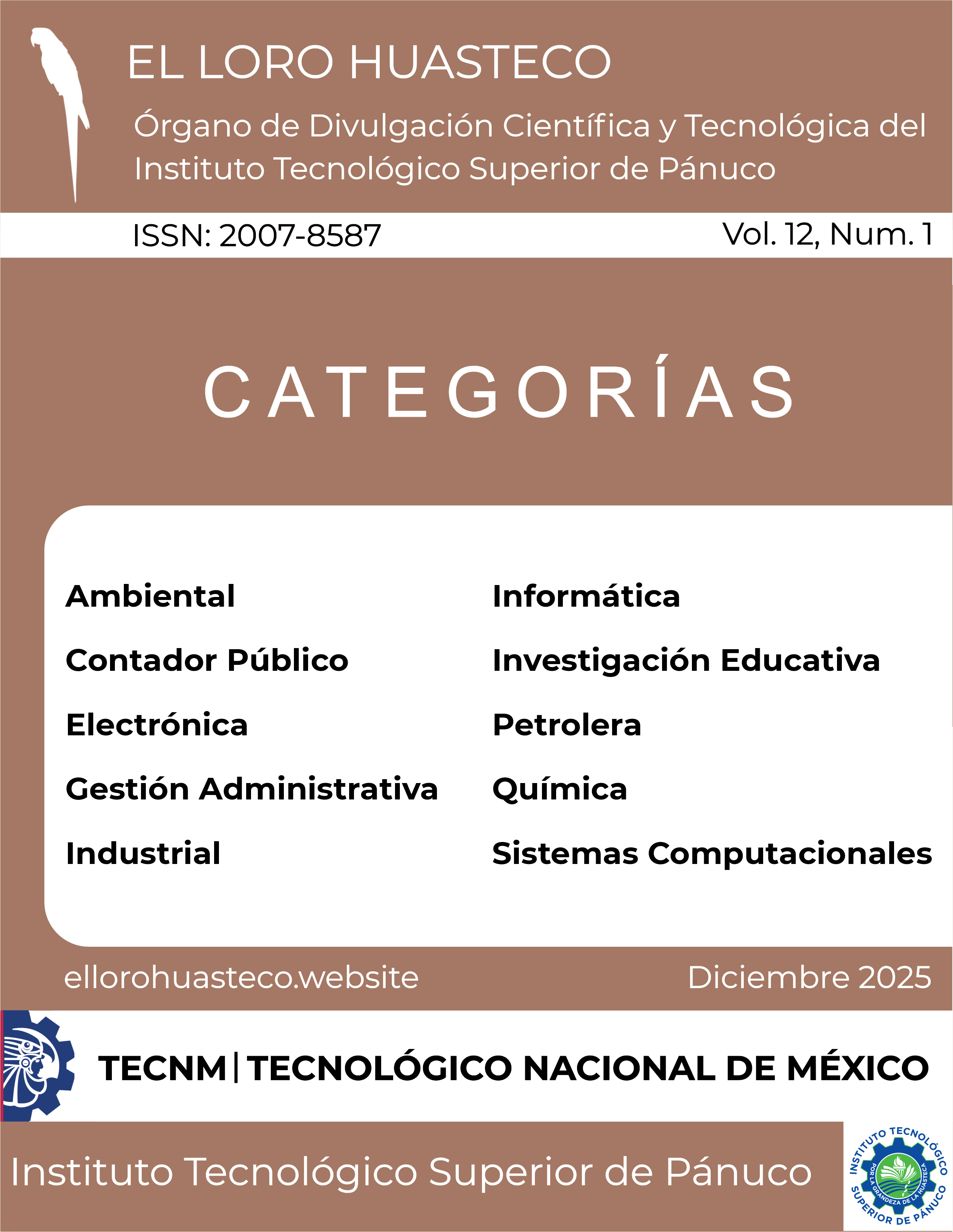 					Ver Vol. 12 Núm. 1 (2025): EL LORO HUASTECO 2025
				